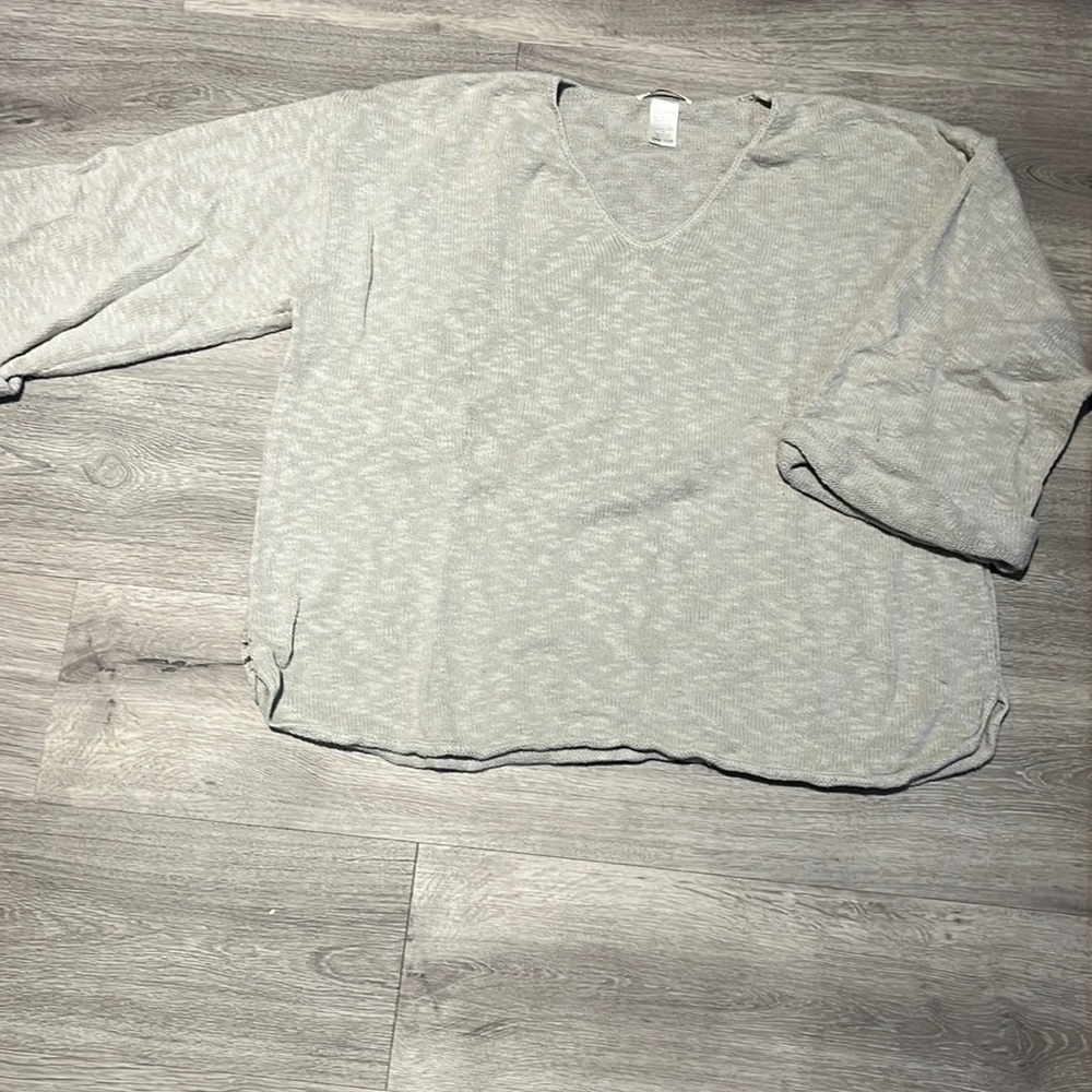 COPY - 5 for $20. Oversized sweater with 3/4 sleeves